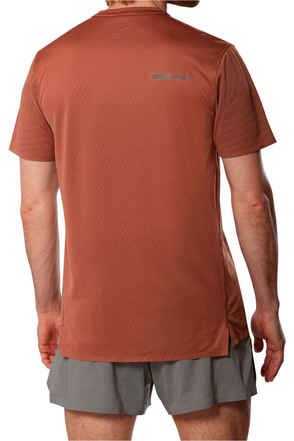 Mizuno camiseta técnica manga corta hombre Tech Light Short Sleeve Tee vista trasera