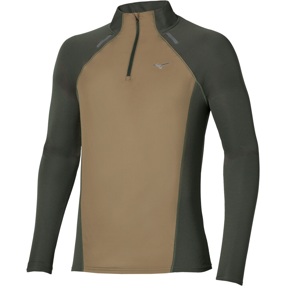 Mizuno camiseta técnica manga larga hombre Active DAF Hybrid LS Top vista frontal