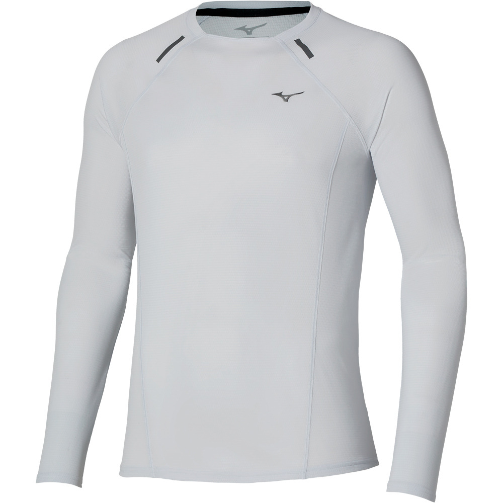 Mizuno camiseta técnica manga larga hombre Active DAW LS Tee vista frontal