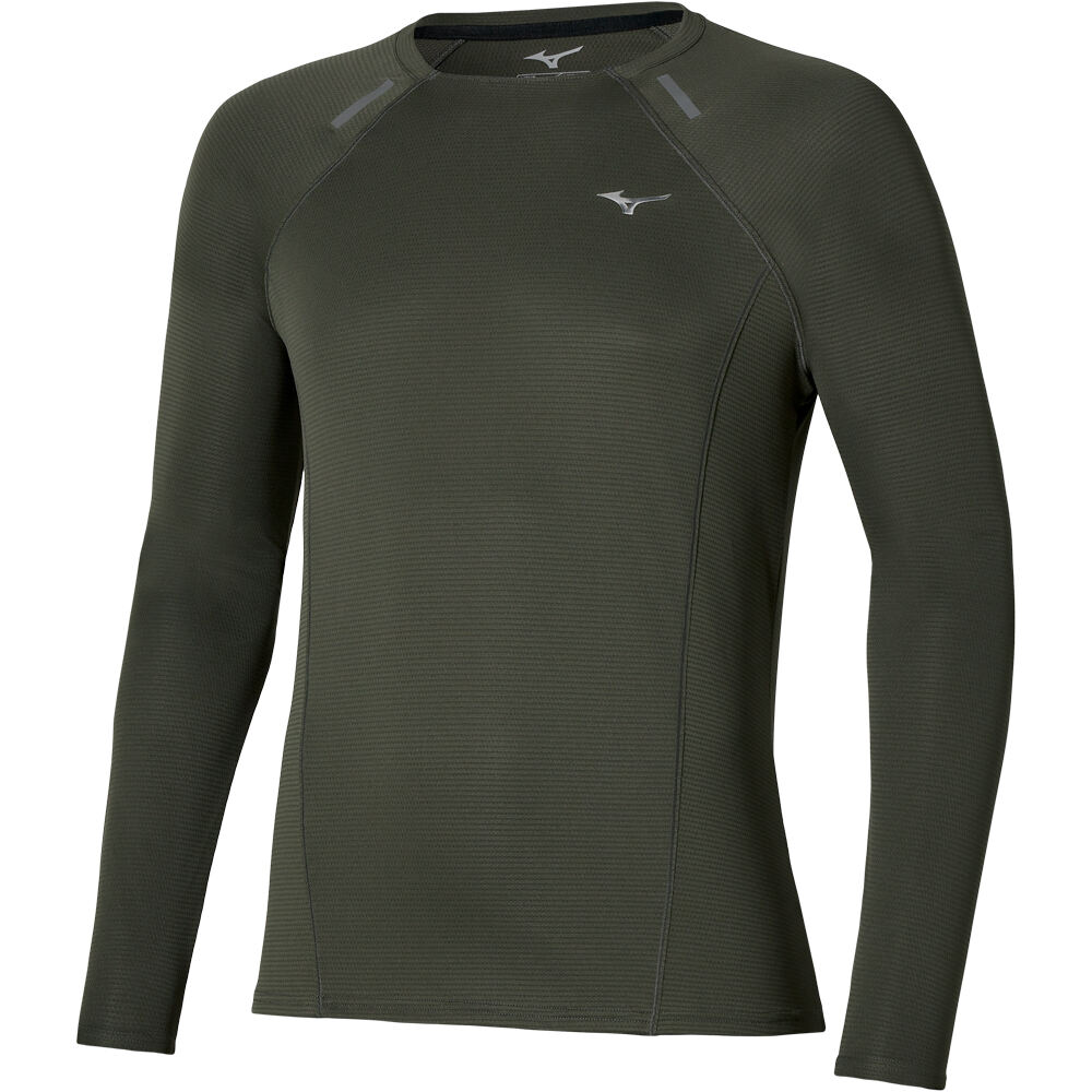 Mizuno camiseta técnica manga larga hombre Active DAW LS Tee vista frontal