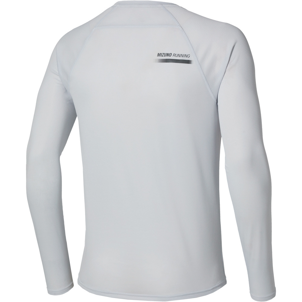 Mizuno camiseta técnica manga larga hombre Active DAW LS Tee vista trasera