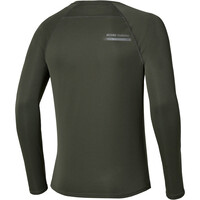 Mizuno camiseta técnica manga larga hombre Active DAW LS Tee vista trasera