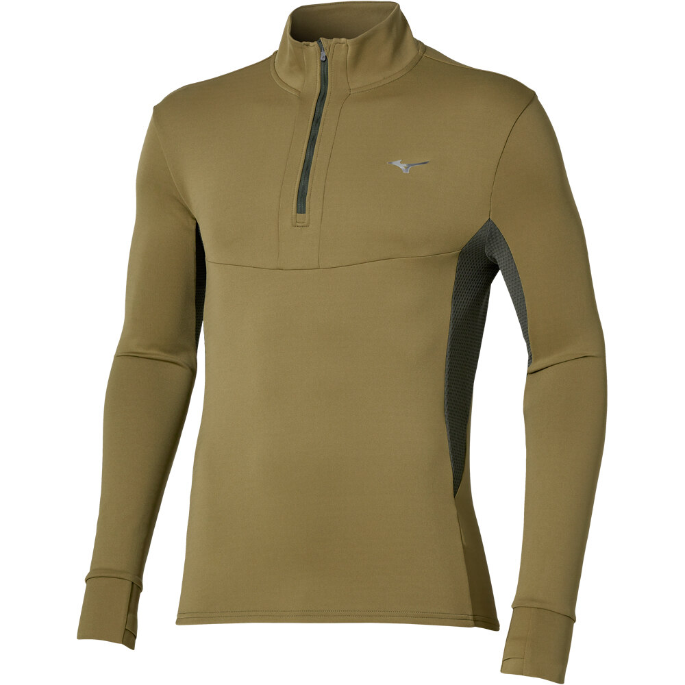 Mizuno camiseta técnica manga larga hombre Active Warmalite HZ LS Top vista frontal
