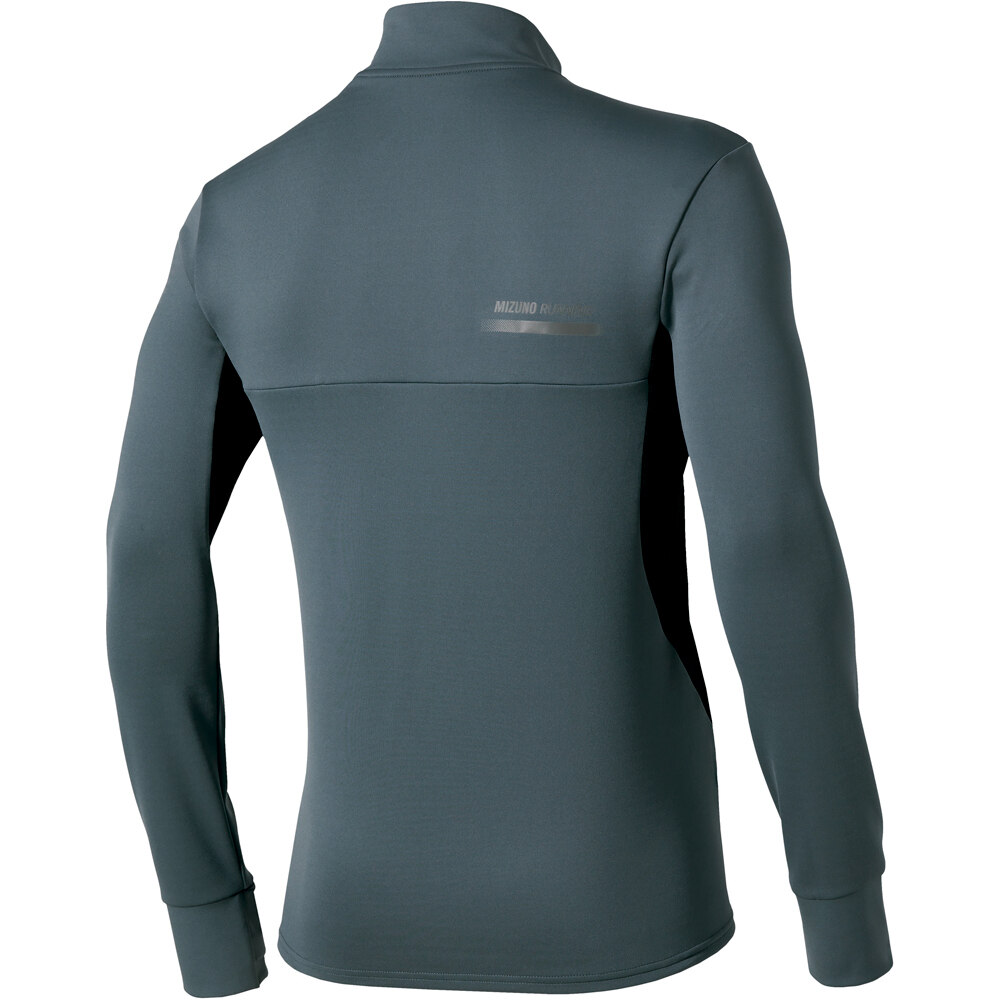 Mizuno camiseta técnica manga larga hombre Active Warmalite HZ LS Top vista trasera