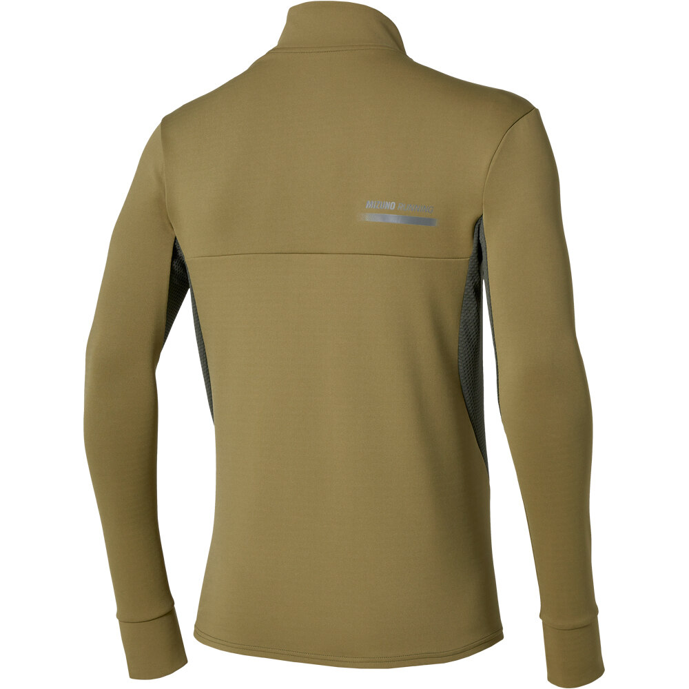 Mizuno camiseta técnica manga larga hombre Active Warmalite HZ LS Top vista trasera