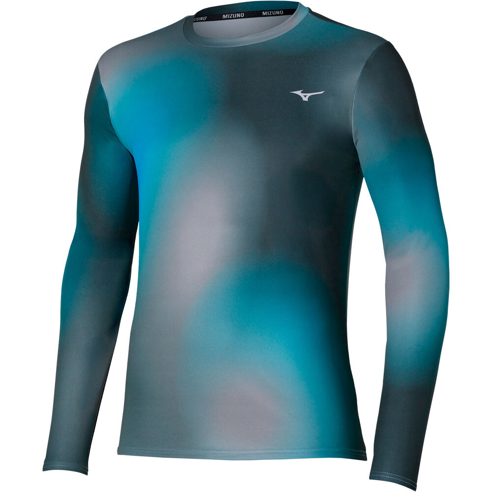 Mizuno camiseta técnica manga larga hombre Core Graphic LS Tee vista frontal
