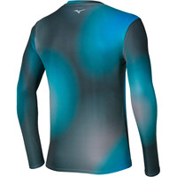 Mizuno camiseta técnica manga larga hombre Core Graphic LS Tee vista trasera