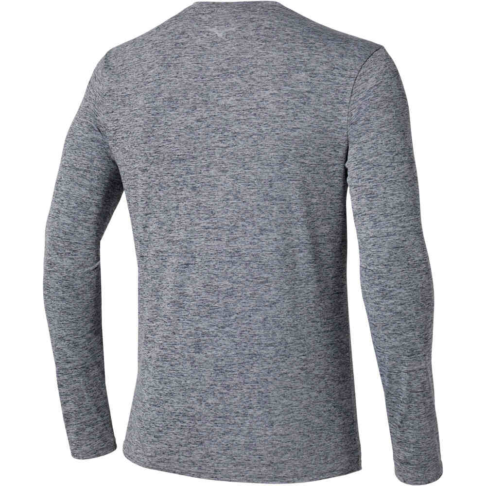 Mizuno camiseta técnica manga larga hombre Core Impulse HZ LS Tee(M) vista trasera