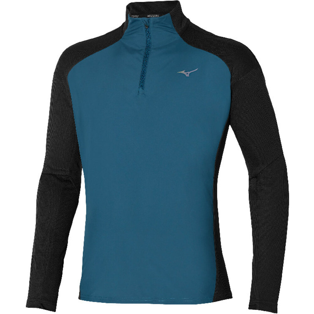 Mizuno camiseta técnica manga larga hombre Hybrid LS Tee vista frontal