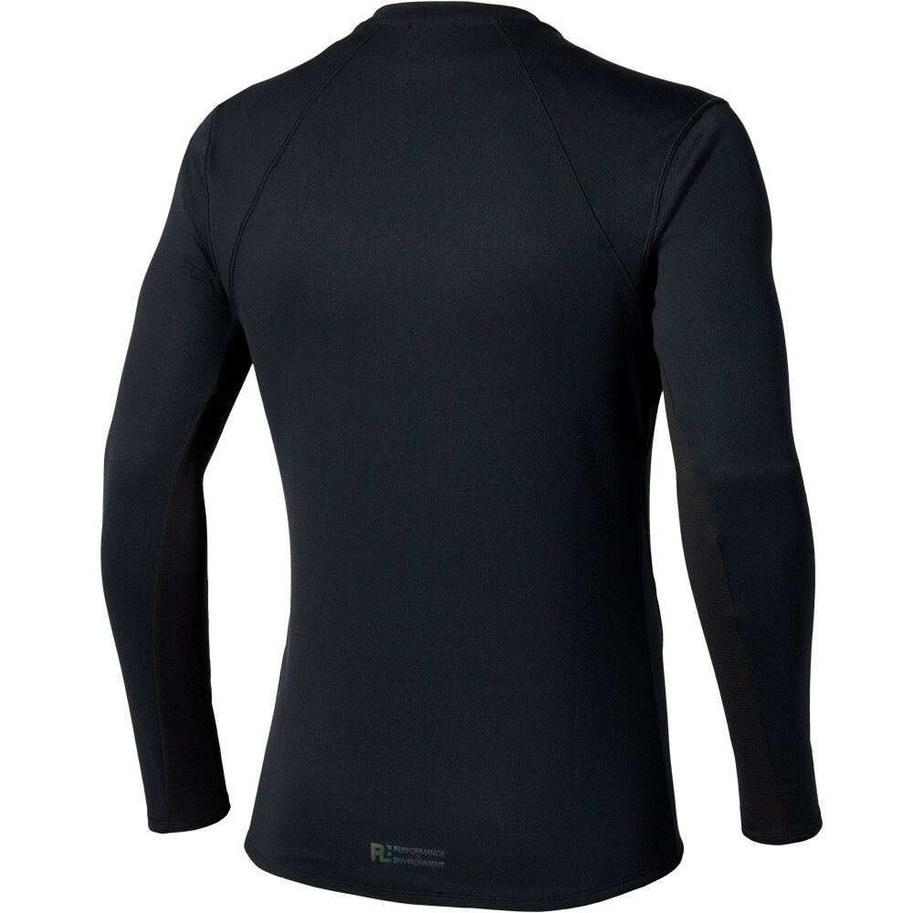 Mizuno camiseta técnica manga larga hombre Tech Thermal Charge LS Tee vista trasera