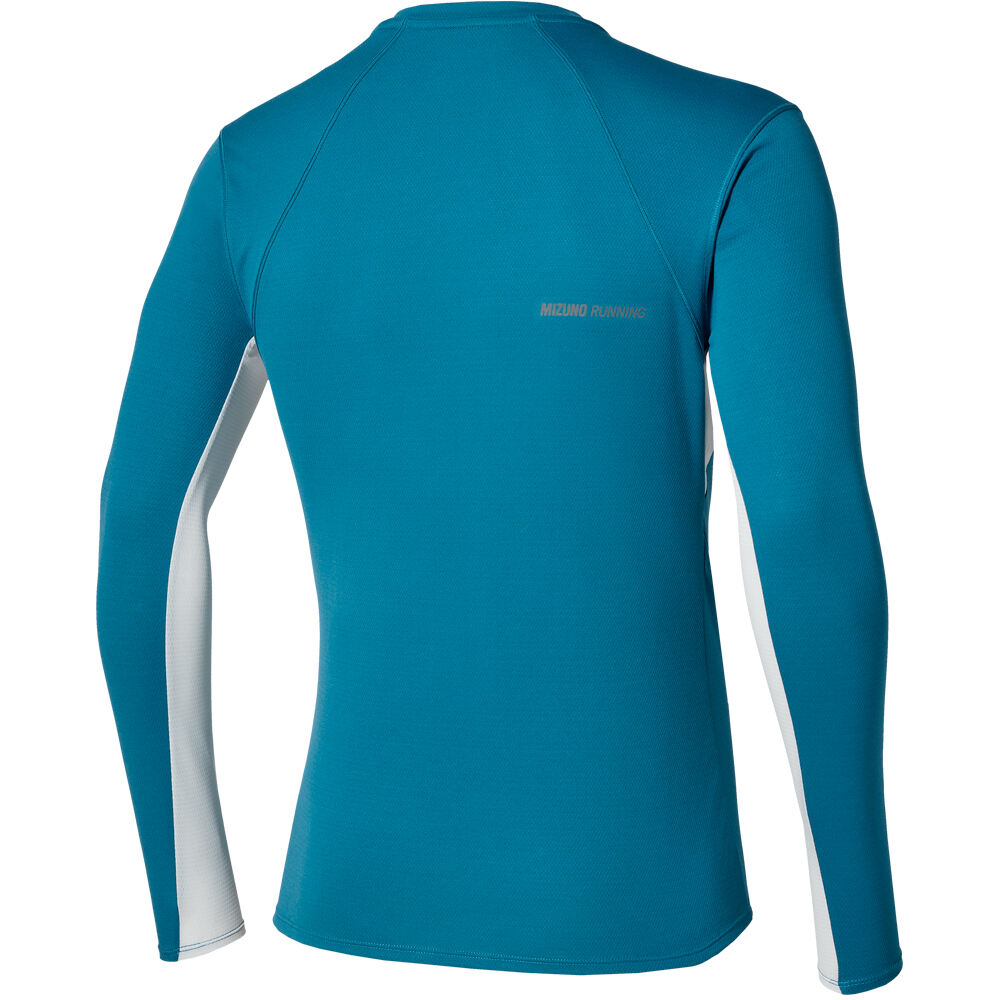Mizuno camiseta técnica manga larga hombre Tech Thermo C BT LS Tee vista trasera