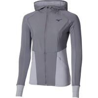 Mizuno camiseta técnica manga larga mujer Active Warm Hybrid FZ Hd LS vista detalle