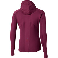 Mizuno camiseta técnica manga larga mujer Active Warm Hybrid FZ Hd LS vista trasera