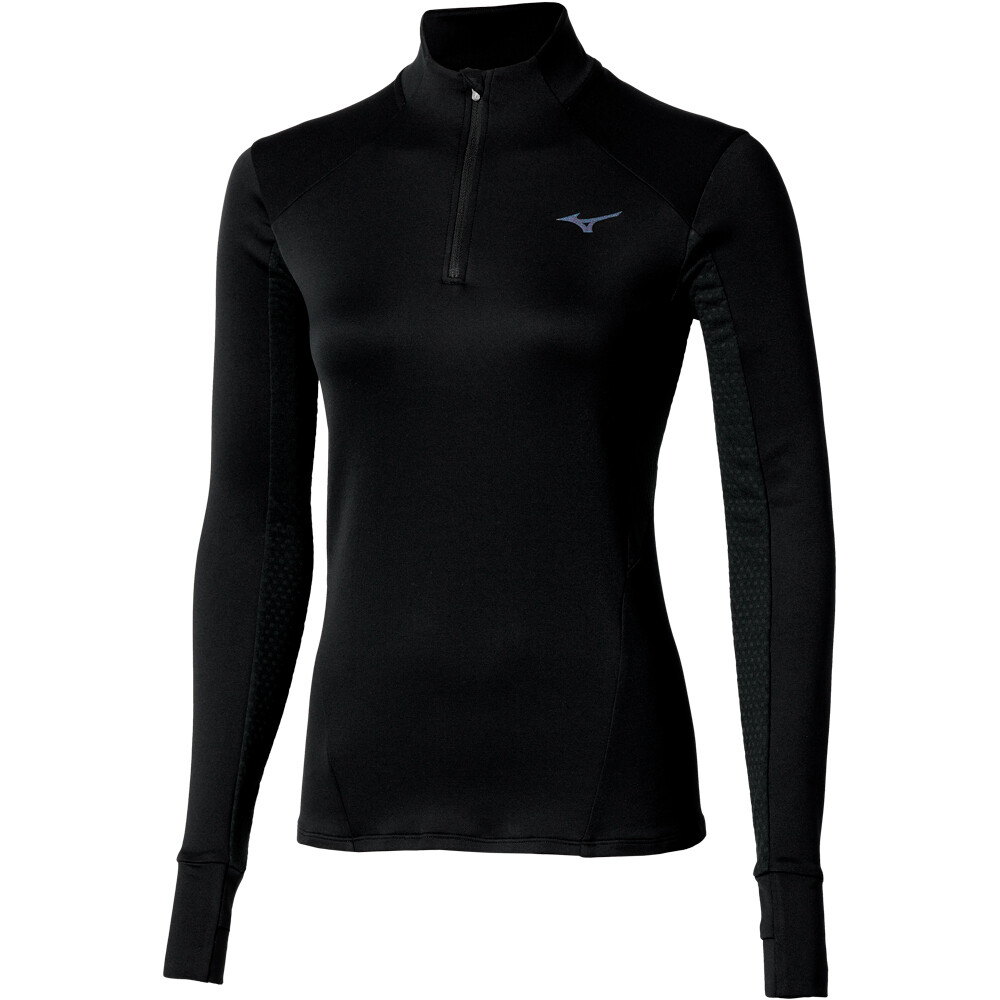 Mizuno camiseta técnica manga larga mujer Active Warm HZ LS vista frontal