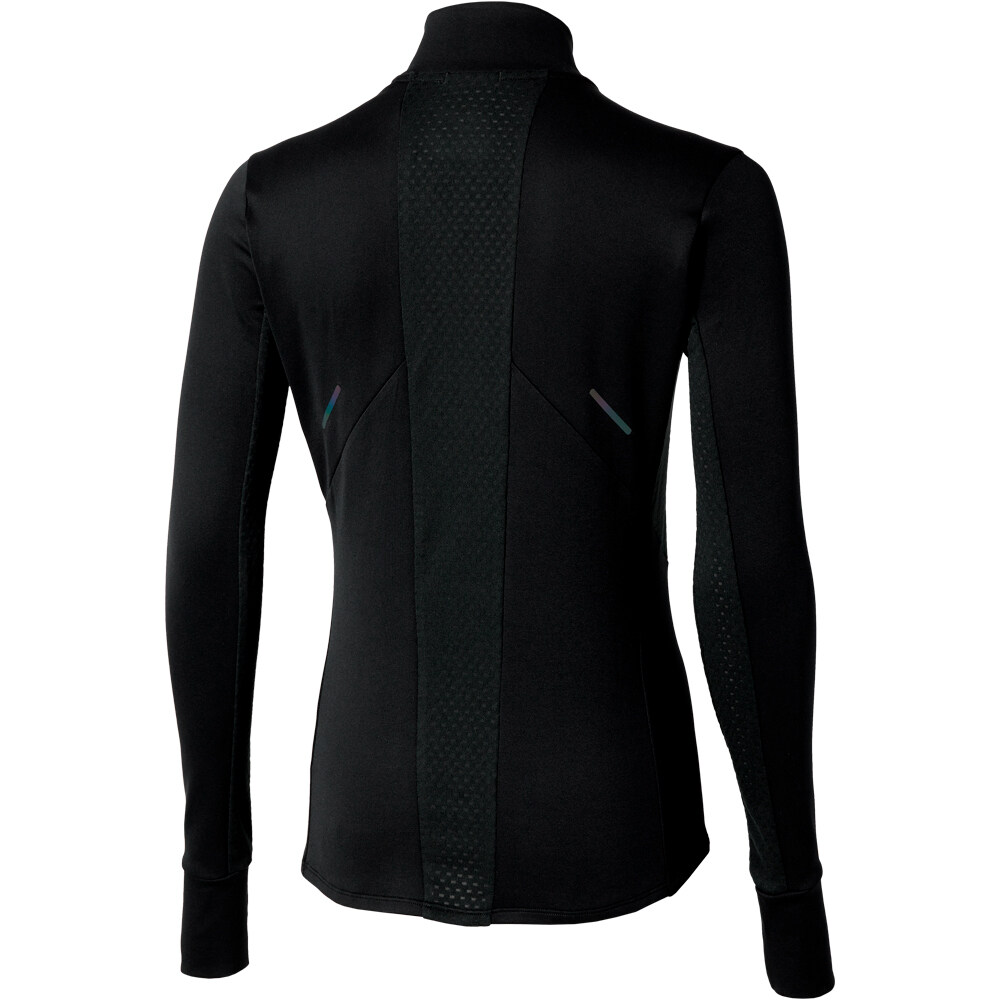 Mizuno camiseta técnica manga larga mujer Active Warm HZ LS vista trasera
