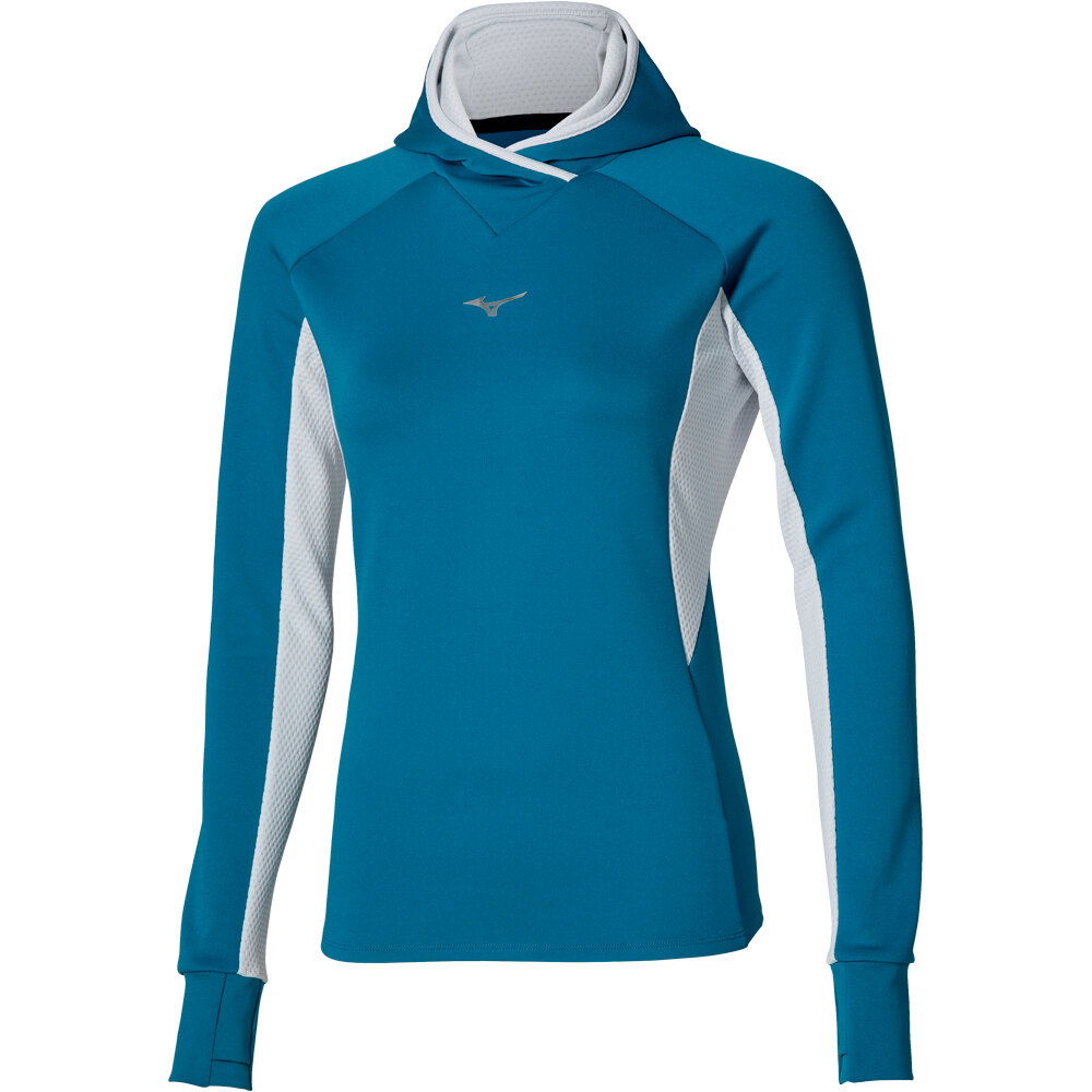 Mizuno camiseta técnica manga larga mujer Active Warmalite Hd LS Top(W) vista frontal
