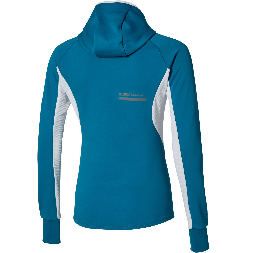 Mizuno camiseta técnica manga larga mujer Active Warmalite Hd LS Top(W) vista trasera