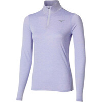 Mizuno camiseta técnica manga larga mujer Core Impulse HZ LS Tee(W) vista frontal