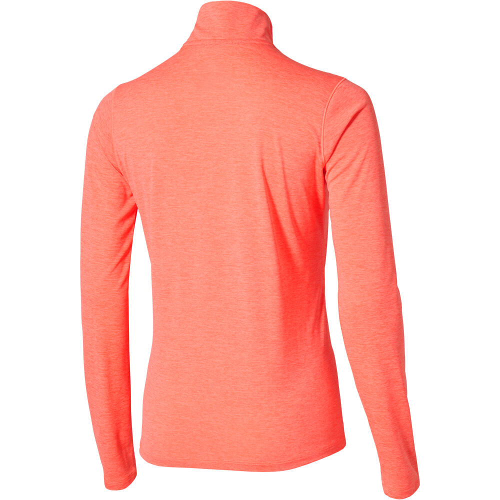 Mizuno camiseta técnica manga larga mujer Core Impulse HZ LS Tee(W) vista trasera