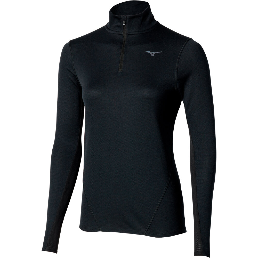 Mizuno camiseta técnica manga larga mujer Tech Thermal Charge HZ LS T vista frontal