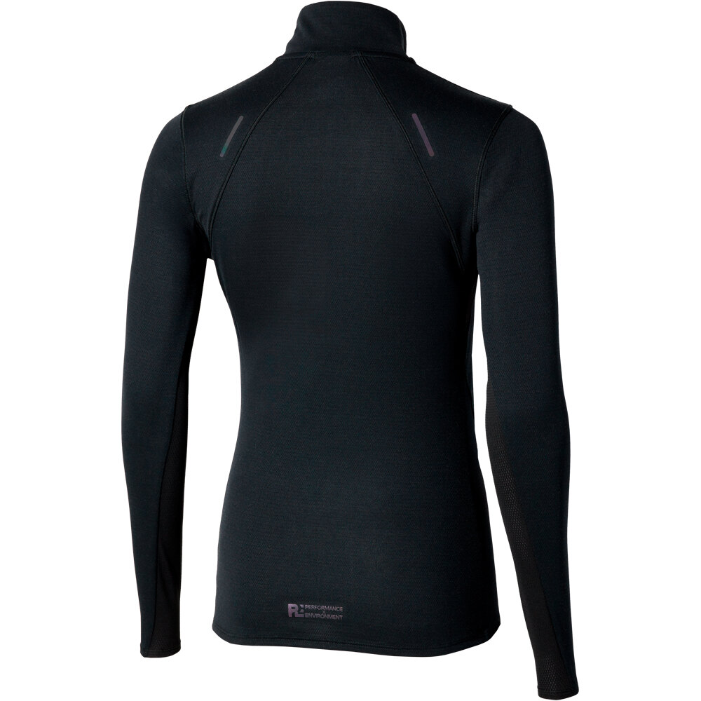 Mizuno camiseta técnica manga larga mujer Tech Thermal Charge HZ LS T vista trasera