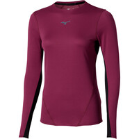 Mizuno camiseta técnica manga larga mujer Tech Thermal Charge LS Tee vista detalle