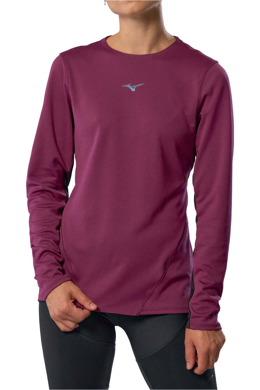 Mizuno camiseta técnica manga larga mujer Tech Thermal Charge LS Tee vista frontal