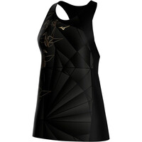 Mizuno camiseta técnica tirantes mujer Active DryAeroFlow Graphic Tank Top vista frontal
