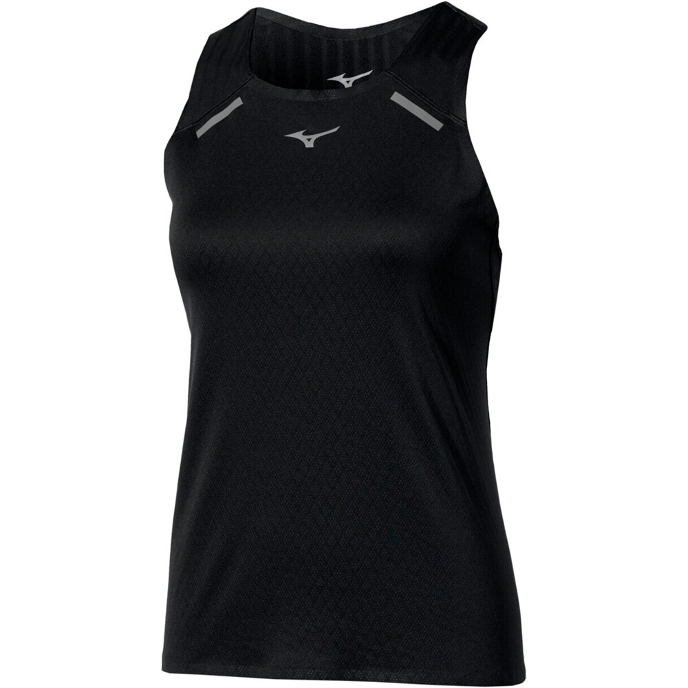 Mizuno camiseta técnica tirantes mujer Tech Light Singlet vista frontal