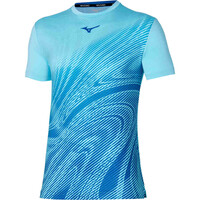 Mizuno camiseta tenis manga corta hombre Charge Shadow Graphic Tee vista detalle