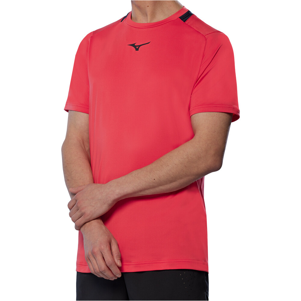 Mizuno camiseta tenis manga corta hombre Tee vista frontal