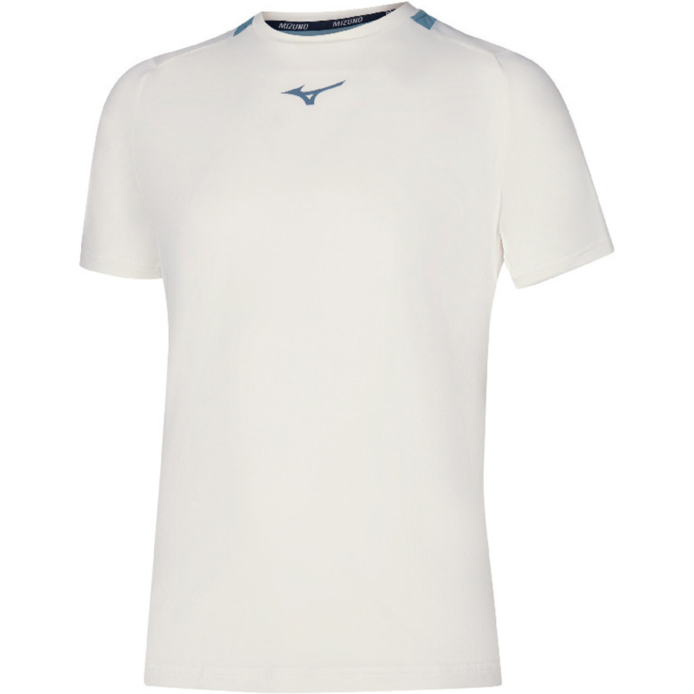 Mizuno camiseta tenis manga corta hombre Tee vista frontal