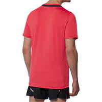 Mizuno camiseta tenis manga corta hombre Tee vista trasera