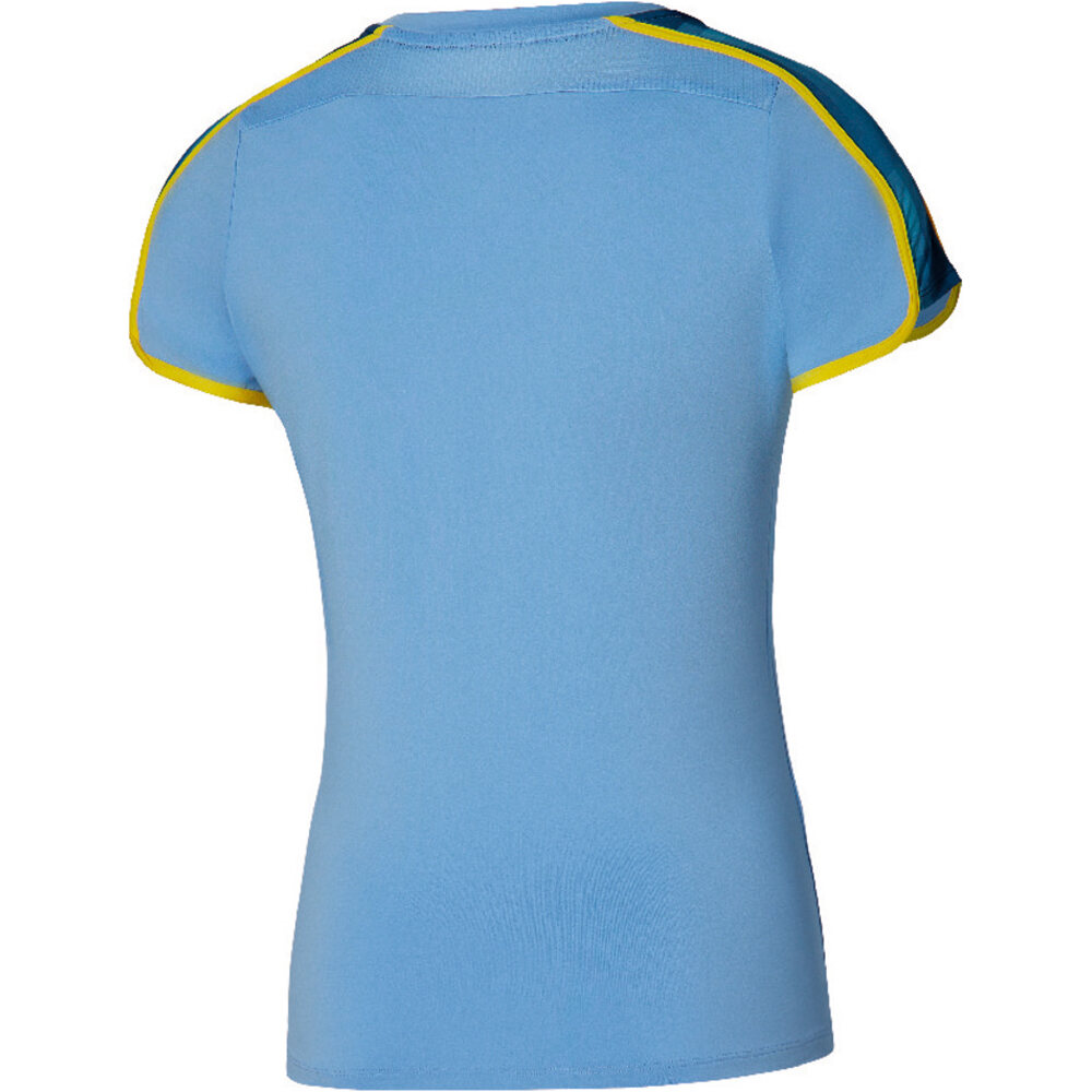 Mizuno camiseta tenis manga corta mujer Frontier Tee (W) vista trasera
