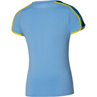 Mizuno camiseta tenis manga corta mujer Frontier Tee (W) vista trasera