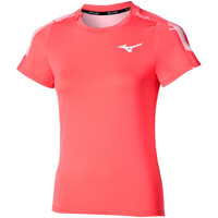 Mizuno camiseta tenis manga corta mujer TENNIS PRINTED S/SLEEVE TEE W vista frontal