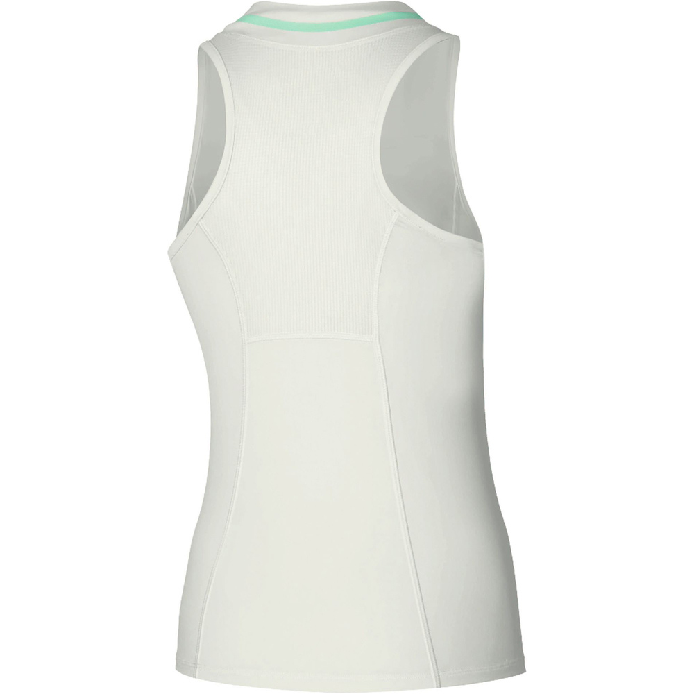 Mizuno camiseta tenis manga corta mujer TENNIS  TANK WOS vista trasera