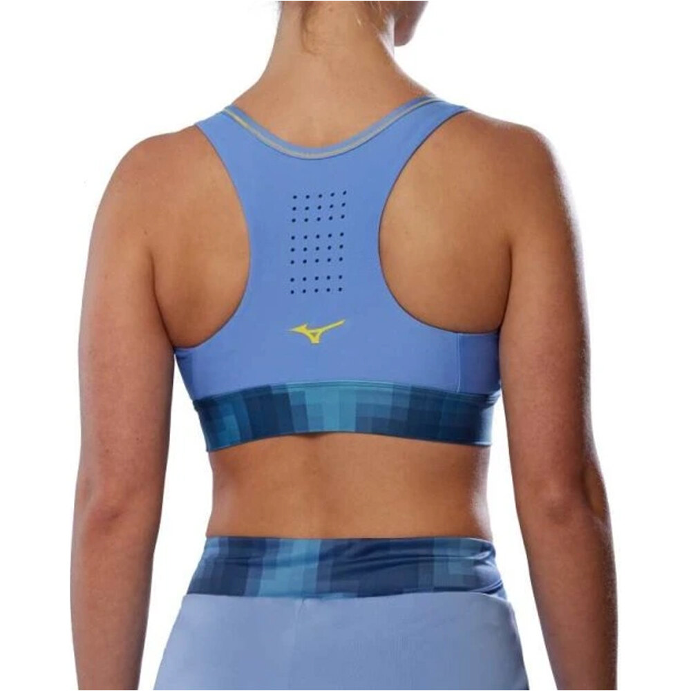 Mizuno camiseta tirantes mujer TENNIS  BRA WOS vista trasera