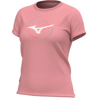 Mizuno camisetas fitness mujer Athletic RB T-shirt vista detalle