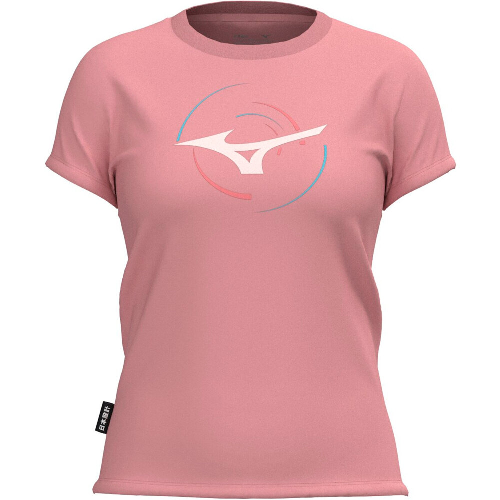 Mizuno camisetas fitness mujer Athletic RB T-shirt vista frontal