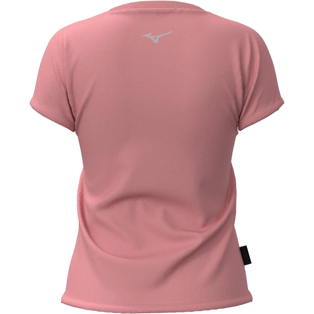 Mizuno camisetas fitness mujer Athletic RB T-shirt vista trasera