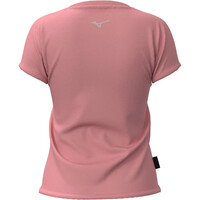 Mizuno camisetas fitness mujer Athletic RB T-shirt vista trasera