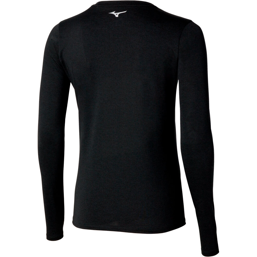 Mizuno camisetas fitness mujer Core Impulse LS tee(W) vista trasera