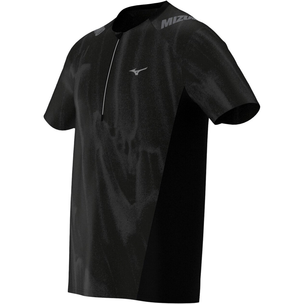 Mizuno camisetas trail running manga corta hombre Trail Graphic Short Sleeve Tee vista detalle
