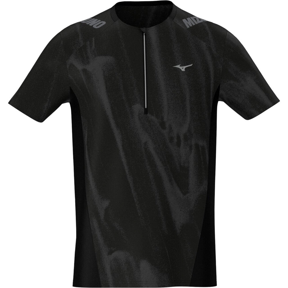 Mizuno camisetas trail running manga corta hombre Trail Graphic Short Sleeve Tee vista frontal