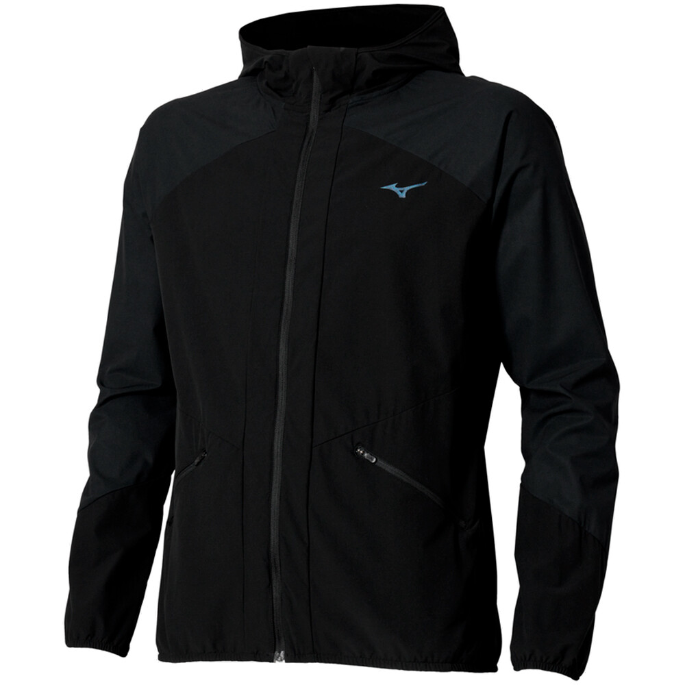 Mizuno CHAQUETA RUNNING HOMBRE Active Alpha Hodded Jacket vista frontal