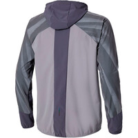 Mizuno CHAQUETA RUNNING HOMBRE Active Alpha Hodded Jacket vista trasera