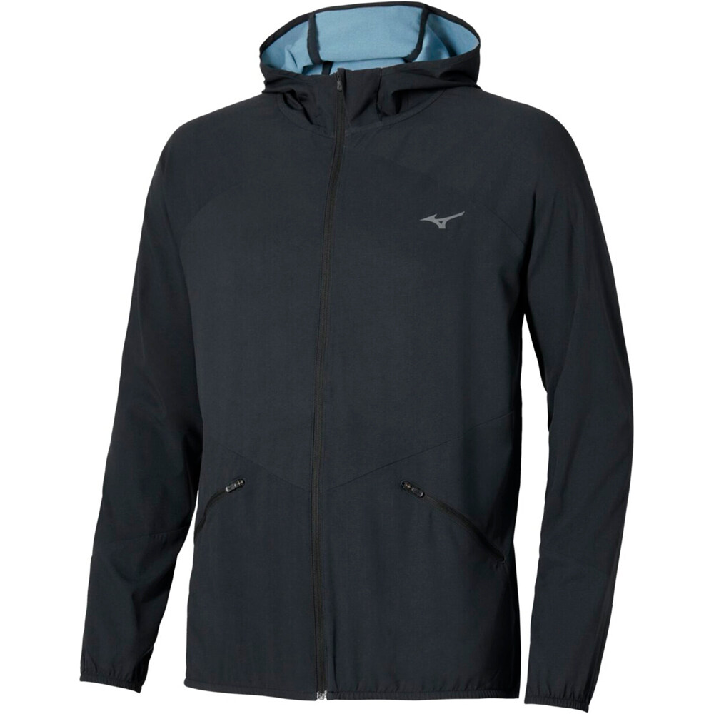 Mizuno Chaqueta Running Hombre Active Alpha Hooded Jacket vista detalle