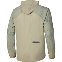 Mizuno Chaqueta Running Hombre Active Alpha Hooded Jacket vista trasera