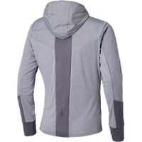 Mizuno CHAQUETA RUNNING HOMBRE Active Warm Hybrid FZ Hd LS vista trasera